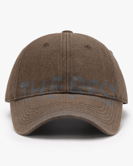 Graffiti Letter Curved Brim Baseball Cap – Soft Cotton, All-Season Style