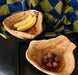 Handmade Natural Wooden Fruit and Vegetable Storage Basket