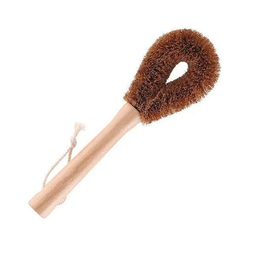 Sustainable Wooden Pot and Pan Scrubber Brush - Eco-Friendly Kitchen Cleaning Accessory