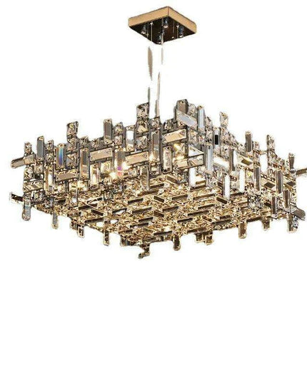 Stylish Adjustable LED Crystal Chandelier – Ideal for Any Room Decor
