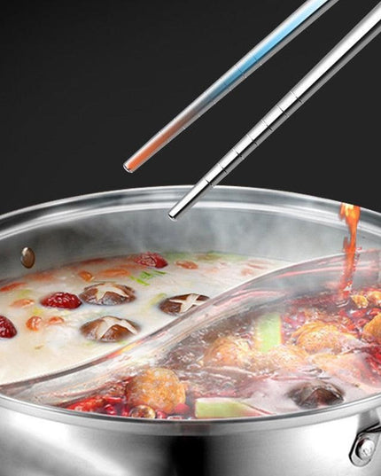 Elevate Your Culinary Experience with the Elegant Non-Slip Chopsticks Set