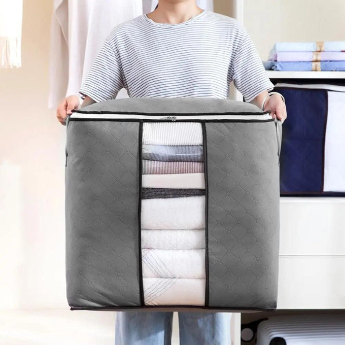 Non-Woven Portable Clothes Storage Bag Organizer - Très Elite