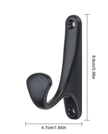 Nordic Charm Wall Hooks: Stylish Zinc Alloy Organizer for Elegant Home Interiors