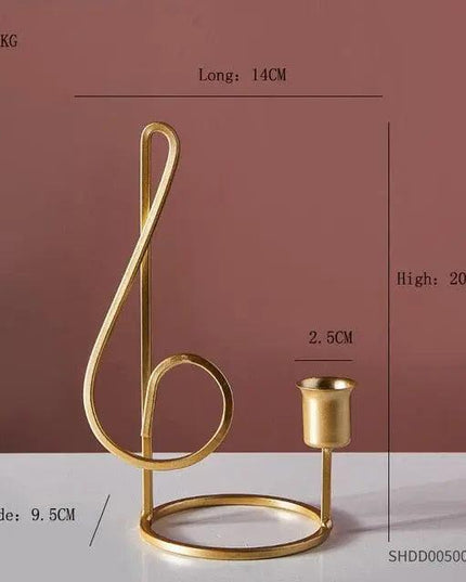 Nordic Elegance: Bird and Leaf Candle Holder Set - Chic Home Decor