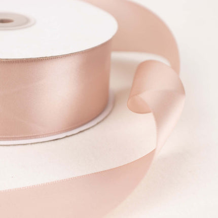 AliKopy 50 Yards 1.5" Nude Decorative Satin Ribbon - Soft, Versatile