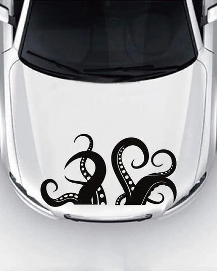 Underwater Elegance: Octopus Tentacle Vinyl Wall Decals