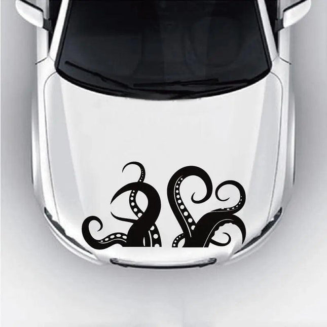 Underwater Elegance: Octopus Tentacle Vinyl Wall Decals