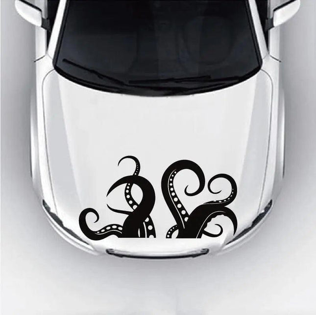 Underwater Elegance: Octopus Tentacle Vinyl Wall Decals