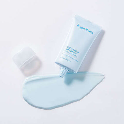 ongredients Blue Tone Up Sun Lotion SPF50+ PA++++ 50ml - Très Elite