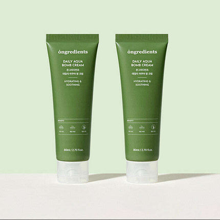 ongredients Daily Aqua Bomb Cream 80ml+80ml [1+1] - Très Elite