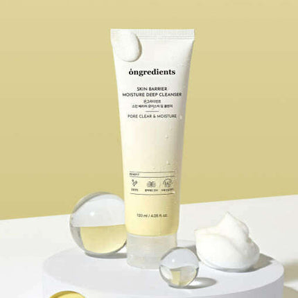 ongredients Skin Barrier Moisture Deep Cleanser 120ml - Très Elite