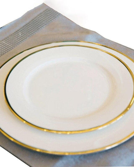 Luxurious Botanical Elegance Gold Fine Bone China Dining Set