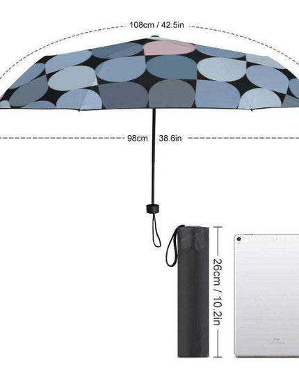 Super Lightweight UV-Blocking Travel Umbrella - Windproof & Compact