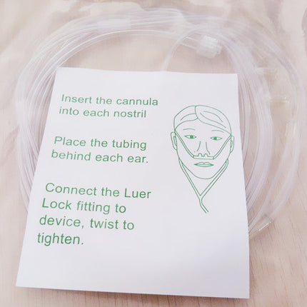 CONTEC RS01 RS10 Nasal Cannula Oxygen Tube With Two Connectors