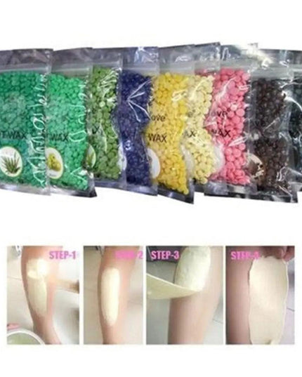 Cocoa Butter Enriched Stripless Wax Beads for Effortless Hair Removal - 50g