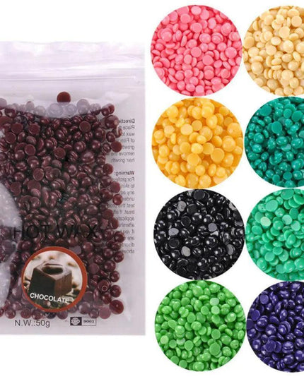 Cocoa Butter Enriched Stripless Wax Beads for Effortless Hair Removal - 50g