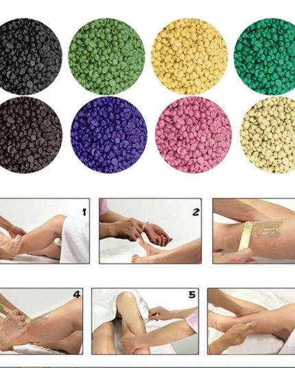 Cocoa Butter Enriched Stripless Wax Beads for Effortless Hair Removal - 50g