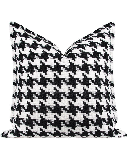 Elegant Moroccan Leather Cushion Cover Set - Artisan Crafted for Luxurious Decor