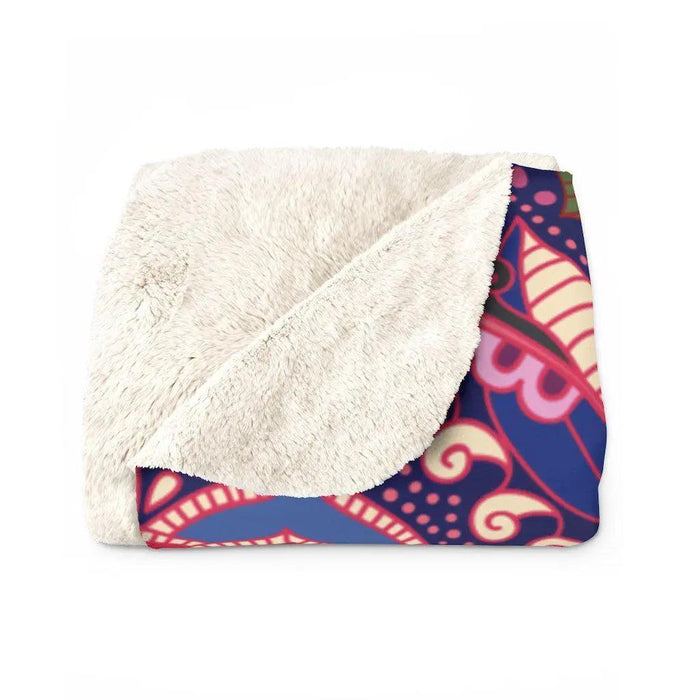 Luxurious Paisley Plush Blanket