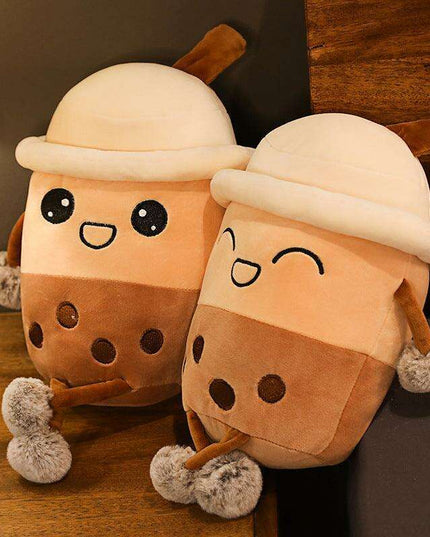 Adorable Pearl Milk Tea Plush Pillow - Exclusive Deluxe Edition