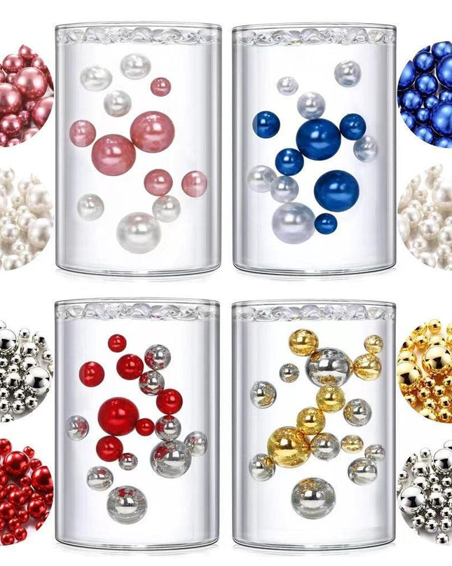 Sophisticated Pearl Hydrogel Decor Kit for Memorable Events