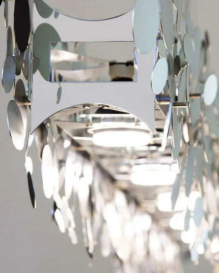 Luxurious Stainless Steel Pendant Light for Elegant Dining Settings