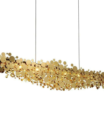 Luxurious Stainless Steel Pendant Light for Elegant Dining Settings