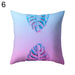 Pink Leaf Plant Decorative Pillow Cover - Home Accent Piece