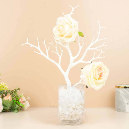 AliKopy 10-Pack White Artificial Manzanita Branches - 14" for Centerpi
