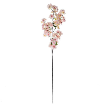 AliKopy 4 Bushes 40" Tall Blush Artificial Silk Cherry Blossom Flowers