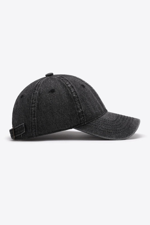 Classic Cotton Baseball Cap with Adjustable Fit