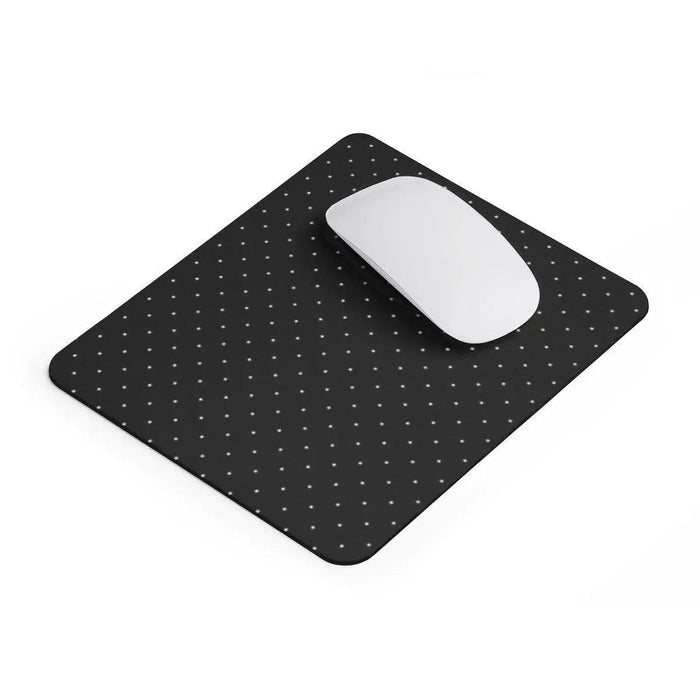 Elegant Polka Dot Patterned Mousepad for Stylish Desk Enhancement