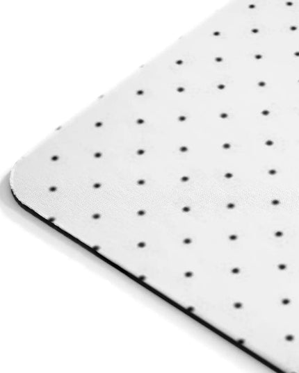 Stylish Polka Dot Mouse Pad for a Modern Workspace Transformation