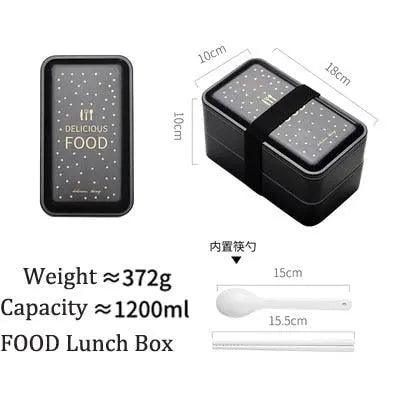 Eco-Friendly Rectangular Lunch Container for Convenient Dining on the Move