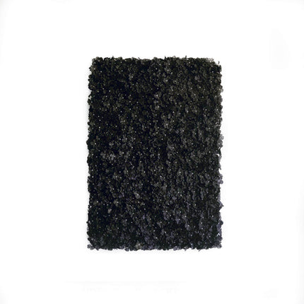 AliKopy 11 Sq Ft Black UV Protected Hydrangea Flower Wall Mat - 4 Pane
