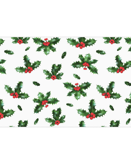 Elegant Matte & Satin Christmas Gift Wrapping Paper Set