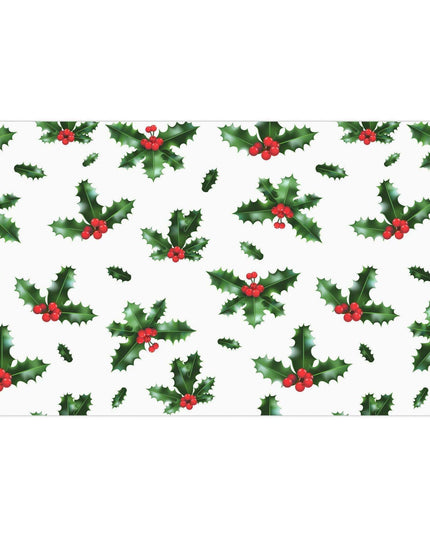 Elegant Matte & Satin Christmas Gift Wrapping Paper Set