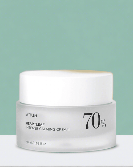 Heartleaf Rejuvenating Calming Cream with 70% Extract for Vital Skin Health