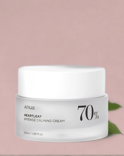 Heartleaf Rejuvenating Calming Cream with 70% Extract for Vital Skin Health
