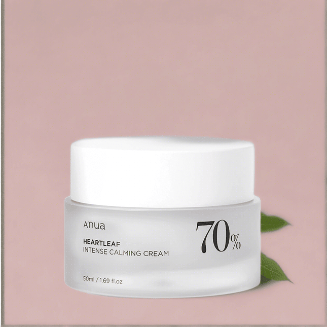 Heartleaf Rejuvenating Calming Cream with 70% Extract for Vital Skin Health