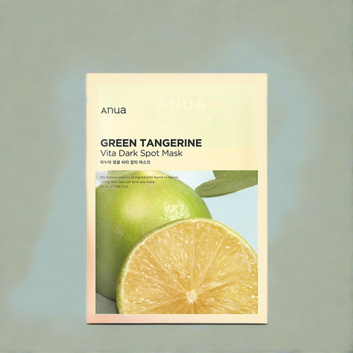 Green Tangerine Vitamin C Dark Spot Brightening Mask - Hydrating Pack of 10