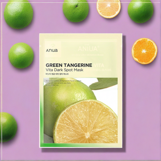 Green Tangerine Brightening Vitamin C Mask - Moisturizing Set of 10