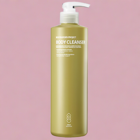 Rosewood Infused Korean Body Cleanser - Hydrating 500ml Bottle