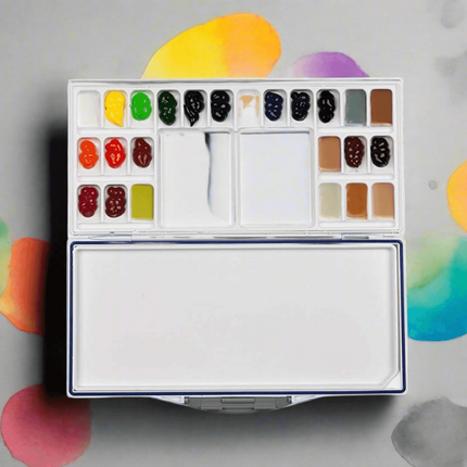 Transform Your Watercolor Artwork with the Mijello MWP-3024 Fusion Palette