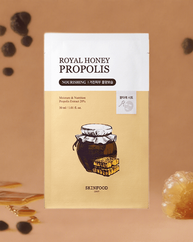 Honey Propolis Radiance Revival Mask - Ultimate Hydration Experience