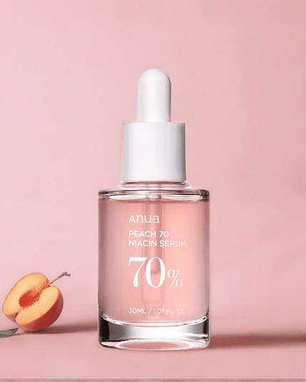 Luminous Peach Glow Niacinamide Serum - Unlock Your Skin's Radiance