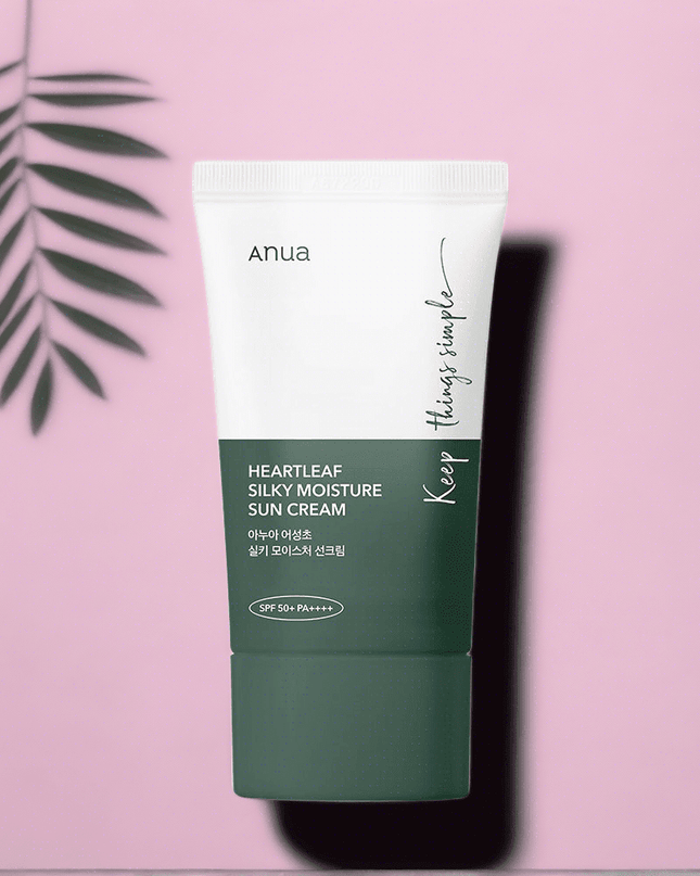 Nourishing Daily Defense Sunscreen with Heartleaf Extract - SPF50+ Protection