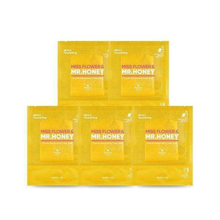 Radiance-Revealing Golden Honey Face Mask with Floral Infusion