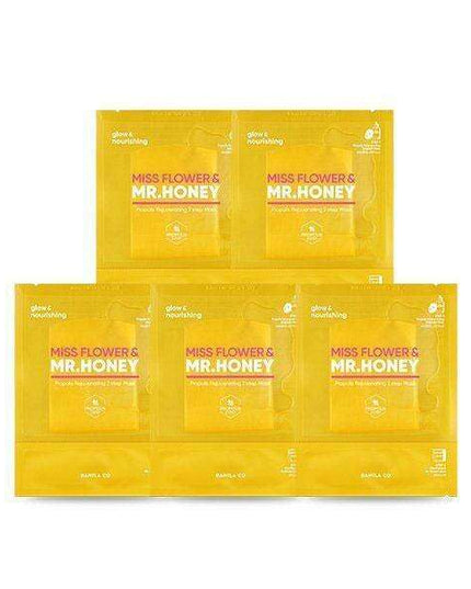 Radiance-Revealing Golden Honey Face Mask with Floral Infusion