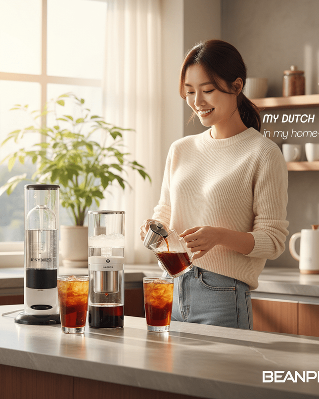 BEANPLUS M550 Dutch Cold Brew Maker - Stylish and Sustainable Brewing Redefined